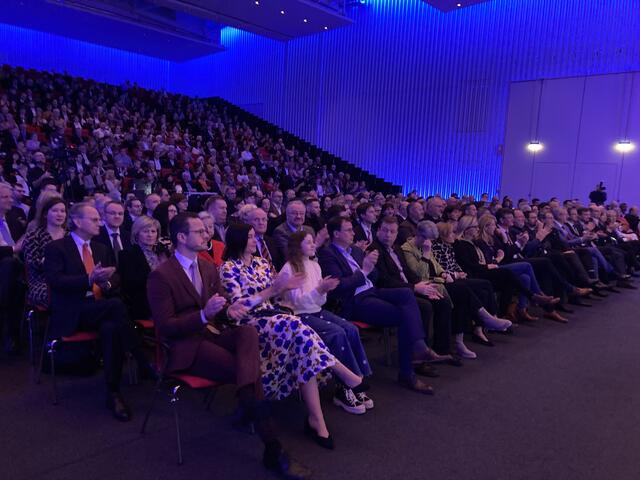 Die Oberrheinhalle war gut besetzt. | Foto: gro