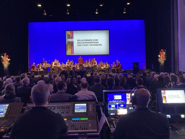 Die Stadkapelle eröffnet den Neujahrsempfang | Foto: gro