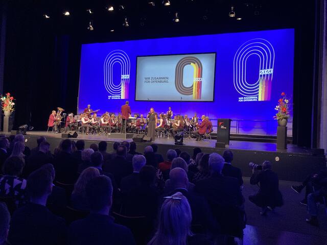 Die Stadkapelle in Aktion | Foto: gro