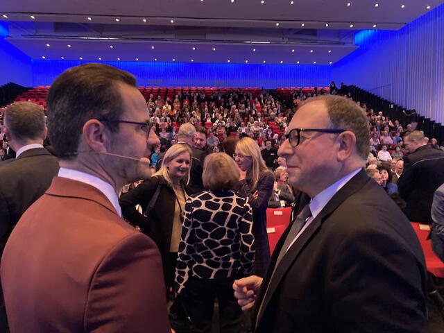 OB Marco Steffens und Rainer Huber, Edeka | Foto: gro