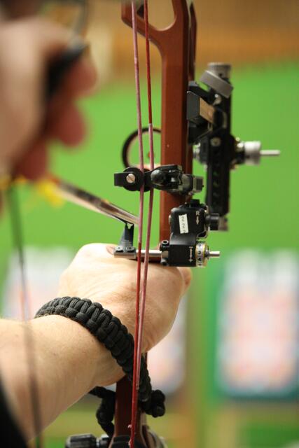 Ein Hightech Compound-Bogen, Robin Hood hätte gestaunt.... | Foto: Sabine Herm 