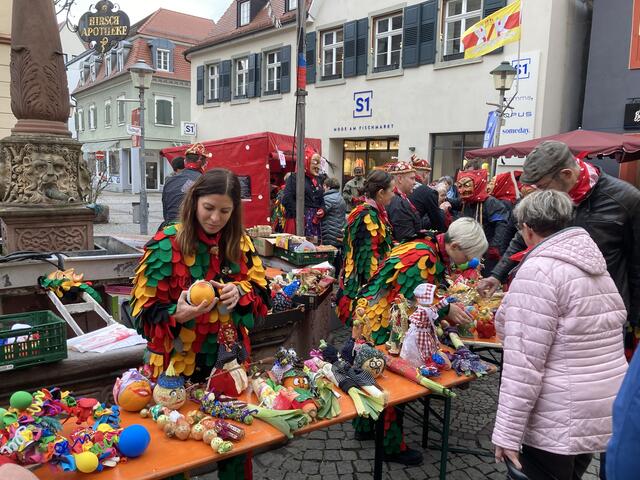 Verkauf von "Hexengmüs" auf dem Offenburger Wochenmarkt | Foto: gro