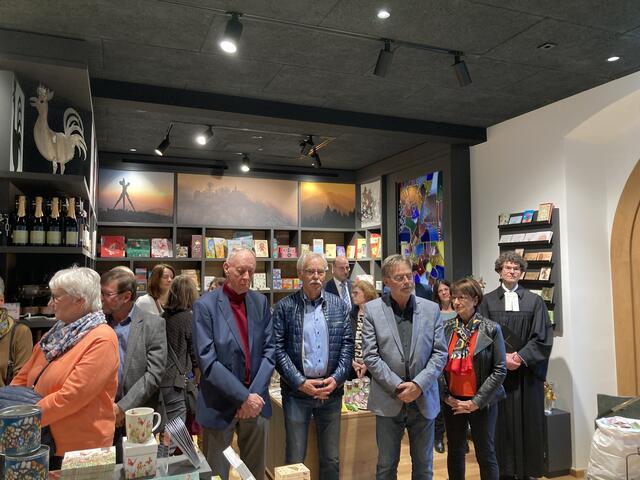 Blick in den Museumsladen, der um regionale Erzeugnisse erweitert wurde. | Foto: gro