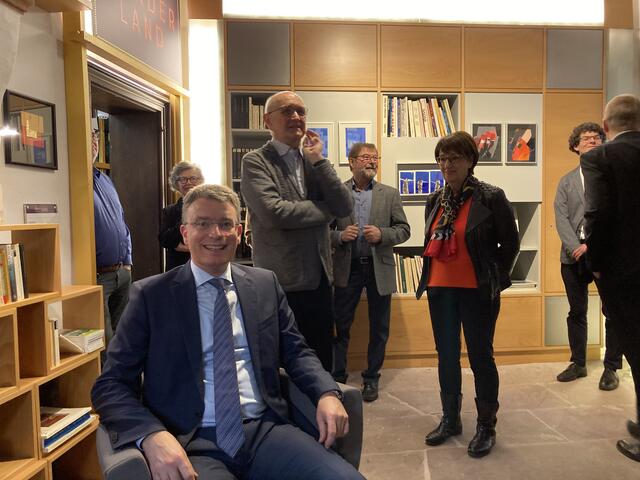 Ein neuer Lesesaal im Museum Haus Löwenberg | Foto: gro