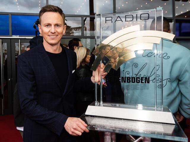 Medienmann 2022 wurde Jochen Breyer. | Foto: Radio Regenbogen