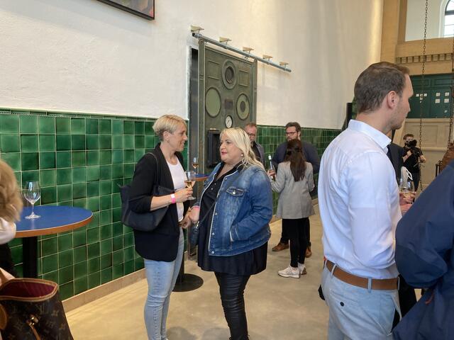 Christina Obergföll (links) und Angie Morstadt | Foto: gro