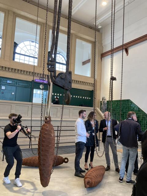 Kunst am Kran | Foto: gro