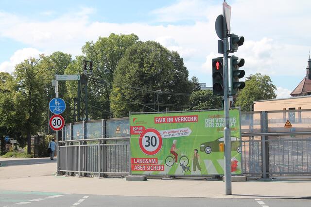 Tempo 30 in der Stadt wurde ebenfalls ausprobiert. | Foto: gro