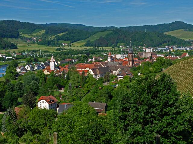 Ein schöner Blick auf Gengenbach.  | Foto: Alfred Schramm