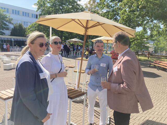 Zeit für Gespräche | Foto: gro