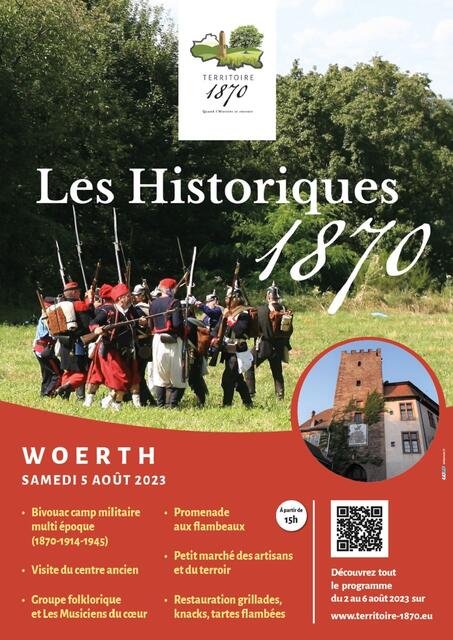 Veranstaltungsplakat "Les Historiques 1870" | Foto: TERRITOIRE