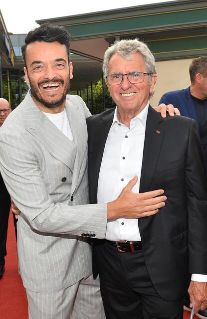 Giovanni Zarrella und Werner Kimmig | Foto: Europa-Park