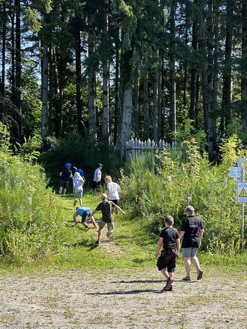 Attacke - auf die Schwedenschanze im Schuttertal | Foto: (c) Gerhard Große