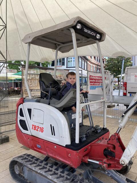 Der Nachwuchs macht sich schon bereit. | Foto: Kerber