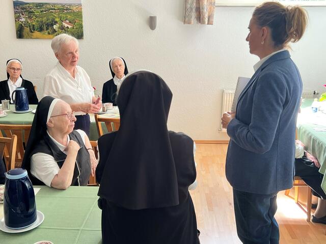 Austausch mit den Franziskanerinnen | Foto: Gemeinde Sasbach