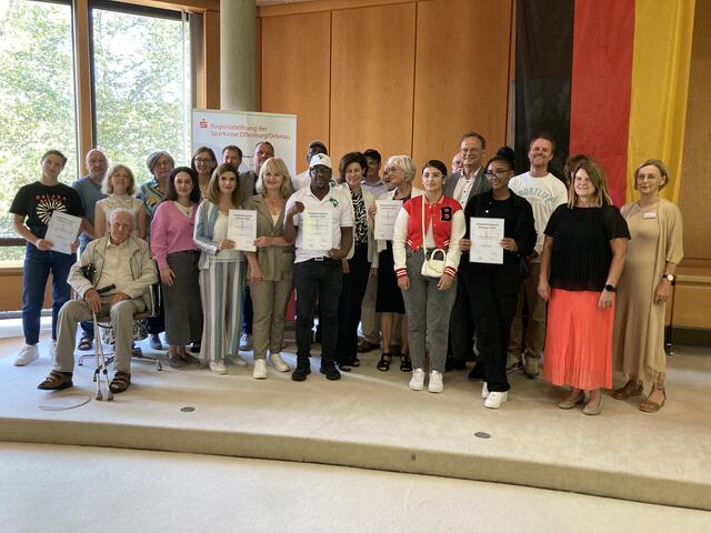 Alle Gewinner des Integrationspreises | Foto: gro