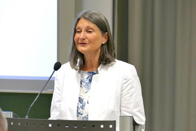 Die Hochschulratsvorsitzende, Regierungspräsidentin Bärbel Schäfer | Foto: Hochschule Kehl