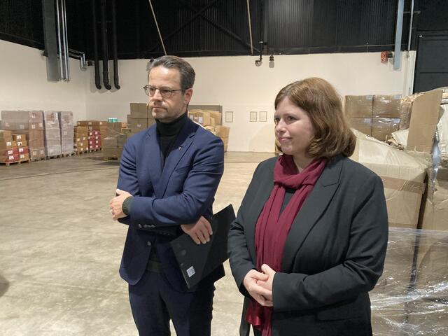 OB Marco Steffens und Sandra Kircher, Messe Offenburg | Foto: gro