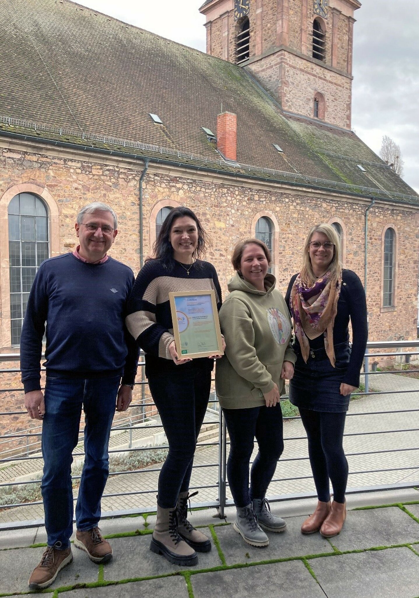 "Gesundheitsförderliche Einrichtung": Kindergarten St. Bernhard