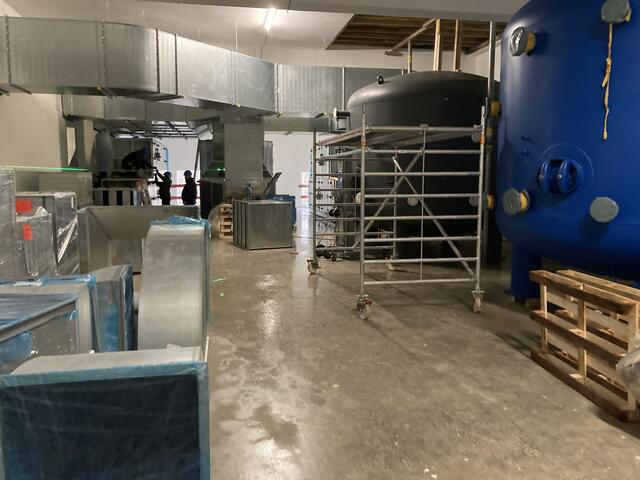 Technikraum mit der Kühlanlage | Foto: gro