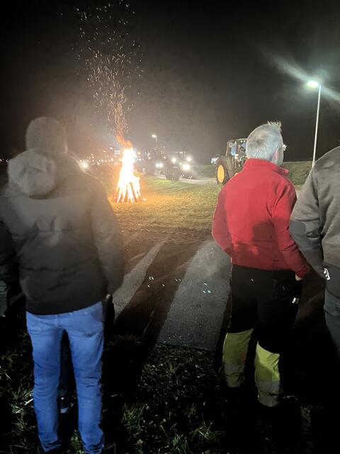 Das Mahnfeuer | Foto: rek