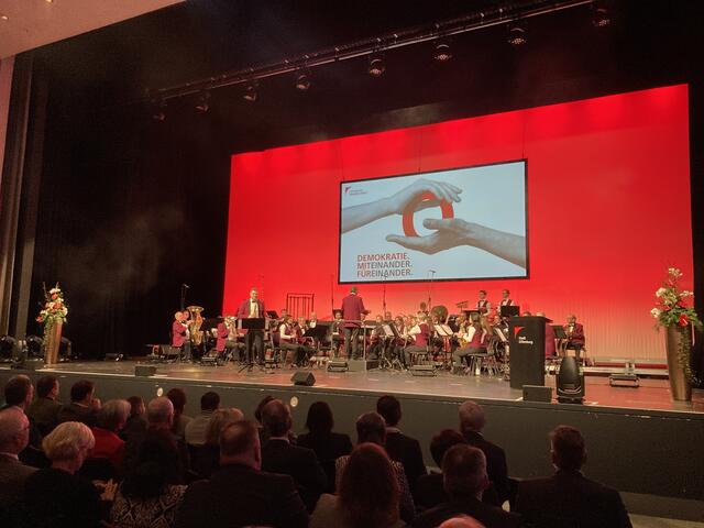 Neujahrsempfang der Stadt Offenburg 2024: die Stadtkapelle Offenburg | Foto: gro