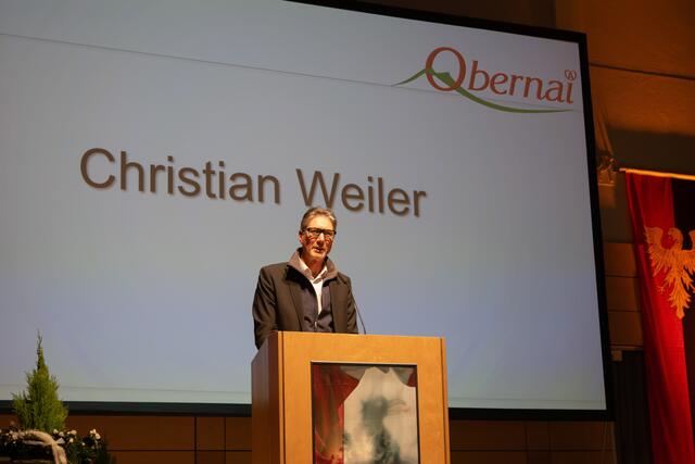 Grüße aus der Partnerstadt Obernai überbrachte Christian Weiler. | Foto: Stadt Gengenbach/Manuela Seiler