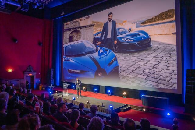 Highlight der Awardverleihung ist der Auftritt des Unternehmers Mate Rimac.

 | Foto: Europa-Park