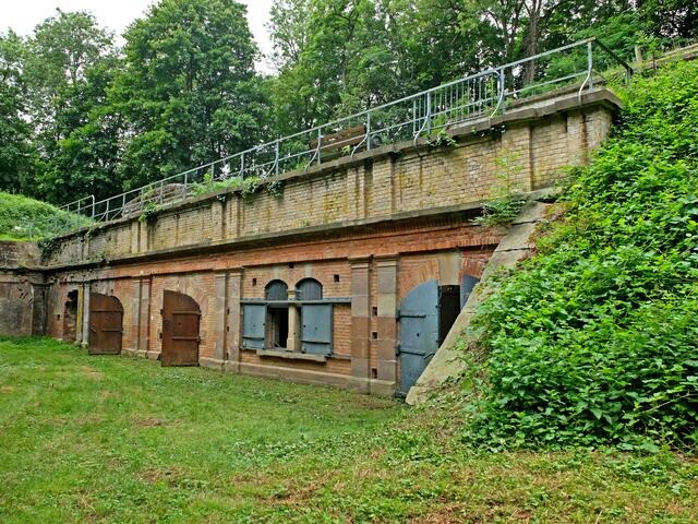 Oberhalb des Forts gibt es begehbare Aussenbereiche. | Foto: Alfred Schramm