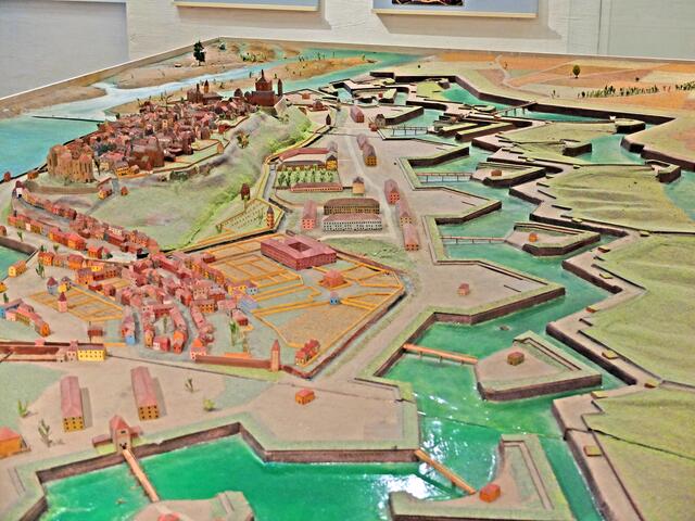 Modell der Festung von Breisach. | Foto: Alfred Schramm