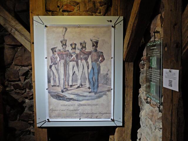 Darstellung von Soldaten des Wolfacher Bürger Militair. | Foto: Alfred Schramm