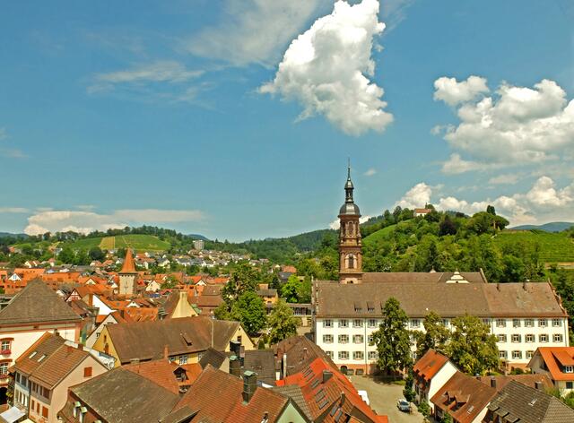Von der Türmerwohnung hat man einen wunderbaren Ausblick auf die Stadt Gengenbach und ihre Umgebung. | Foto: Alfred Schramm