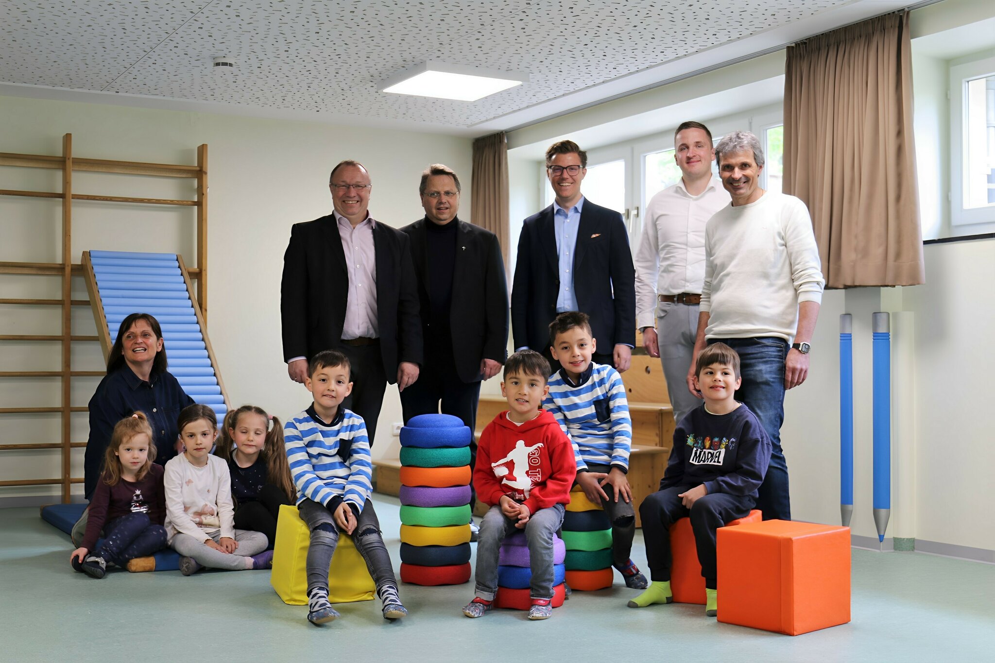  Foto zu Neues Wohlgefühl: Sanierung im Kindergarten St. Gabriel abgeschlossen 