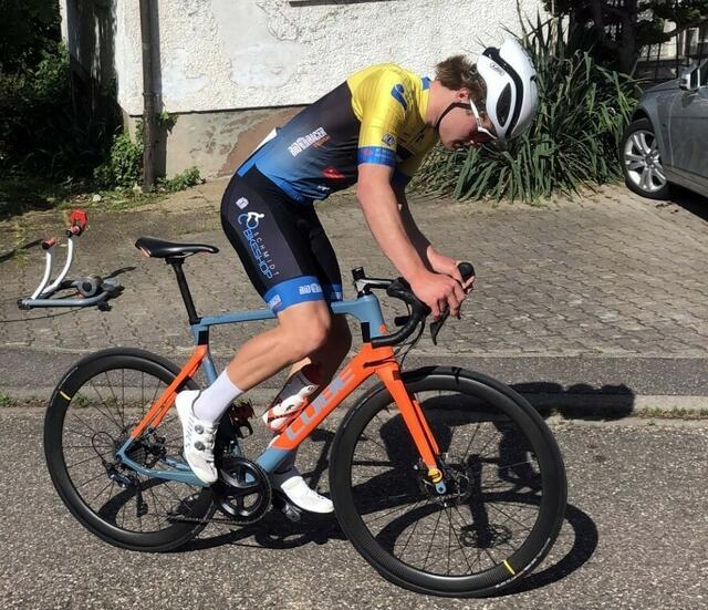 Marlon Uhl feierte bei „Rund um Keltern“ ein gelungenes Comeback. | Foto: Stefan Uhl