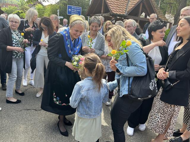 Auch der Mühlenbacher Nachwuchs gratuliert. | Foto: gro