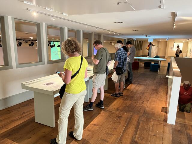 Der Salmen wie auch das Museum im Ritterhaus haben Samstag und Sonntag geöffnet. Der Eintritt ist frei. | Foto: gro