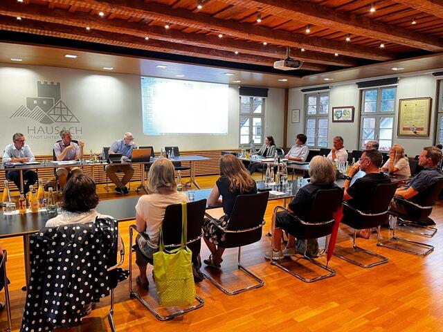 Erneutes Treffen des „Arbeitskreis Ortsdurchfahrt“ der Stadt Hausach. | Foto: Stadt Hausach