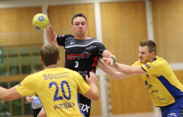 Florian Kopfs Einsatz half nichts. Am Ende stand die SG Scutro gegen Kappelwindeck/Steinbach mit leeren Händen da. | Foto: Fissler