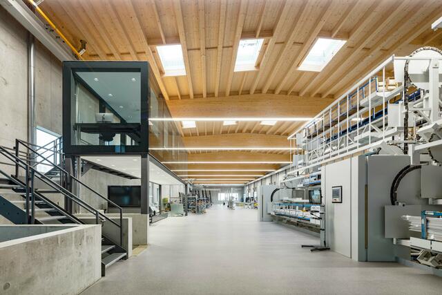 Halle Rossmanith innen | Foto: AAg Architekten