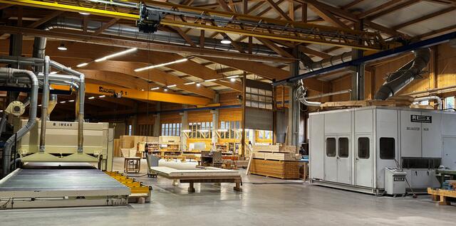 Blick in die Werkhalle Fa. Rombach | Foto: (c) Gerhard Große