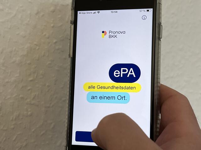 Ab dem 15. Januar startet die elektronische Patientenakte. | Foto: gro