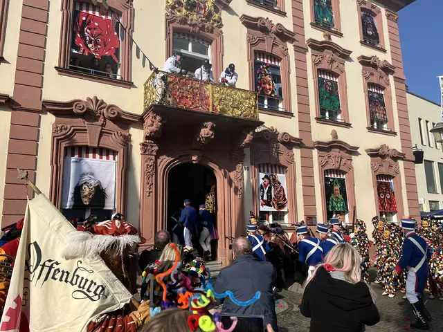 Das Rathaus ist erobert. | Foto: gro