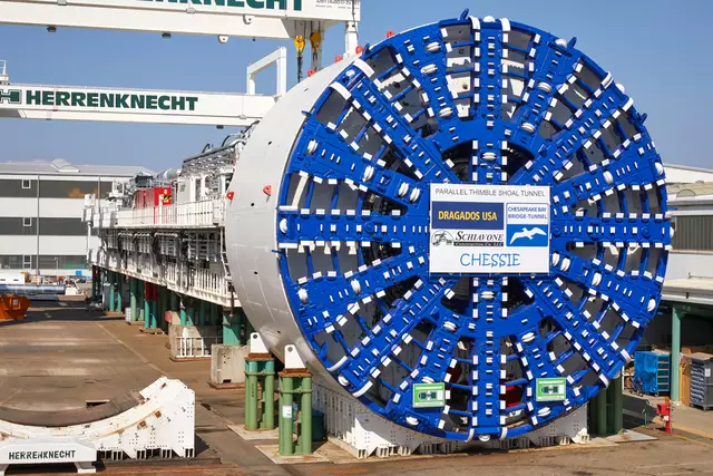 TBM „Chessie“ bei der Werksabnahme in Schwanau | Foto: Herrenknecht AG