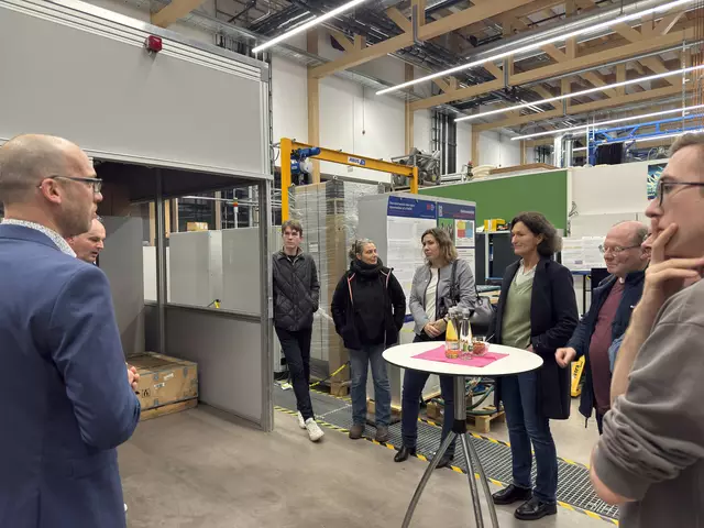 Besuch der Gemeinderats-Fraktion Offenburg der Grünen in der Hochschule Offenburg | Foto: Bündnis 90/Die Grünen