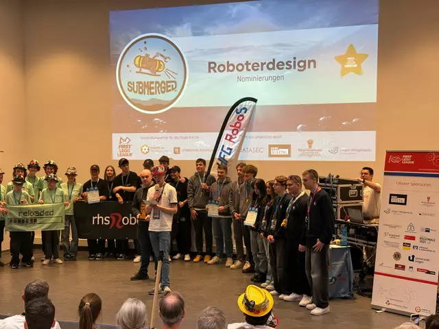 Siegerehrung Roboterdesign | Foto: Hans-Furler-Gymnasium