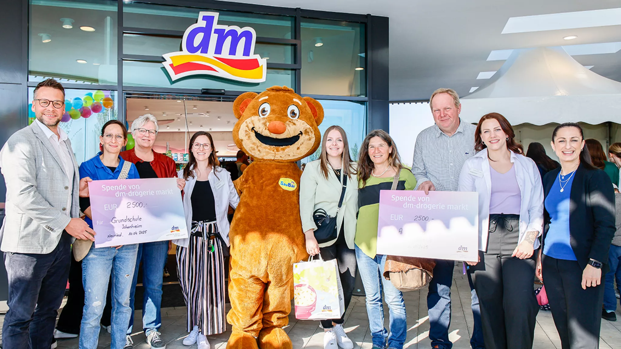 dm-Markt: Neueröffnung in Neuried