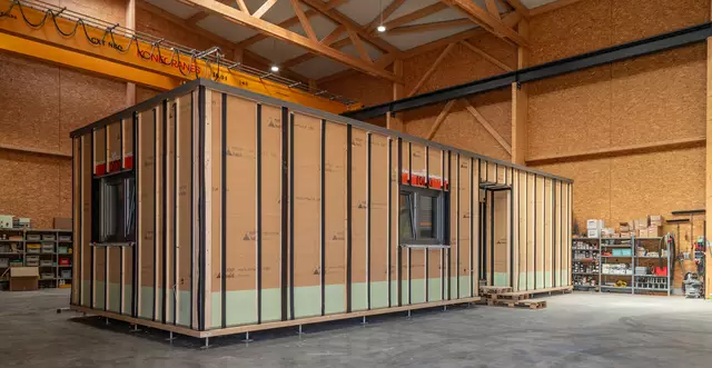 Das Tiny House im Entstehen | Foto: Stadt Kehl