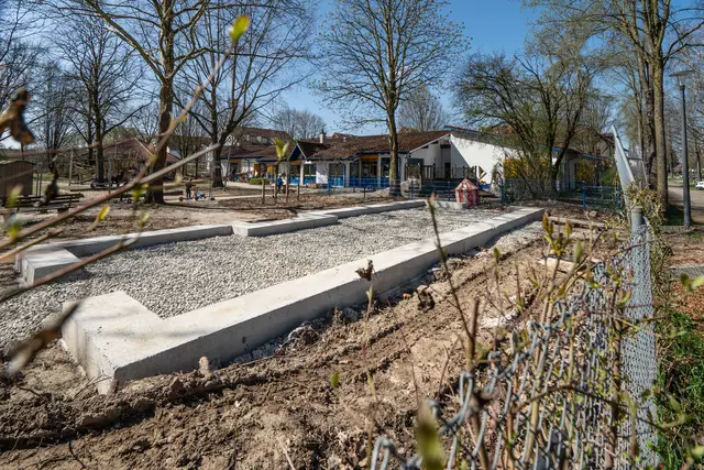 Auf diesem Fundament wird das Tiny House künftig ruhen. | Foto: Stadt Kehl
