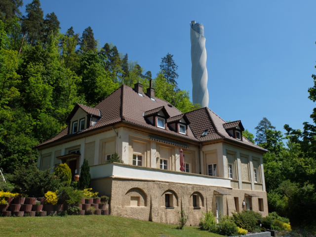Hier sieht man das sogenannte Beamtencasino, das als Speisehaus für die höheren Angestellten genutzt wurde.   | Foto: Alfred Schramm