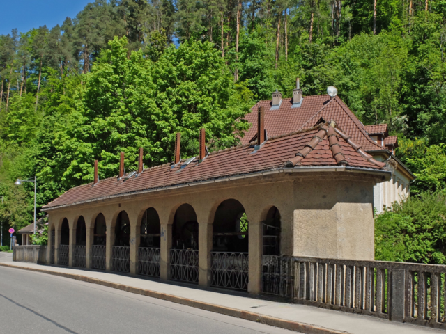 Das Stauwehr im Neckartal. | Foto: Alfred Schramm